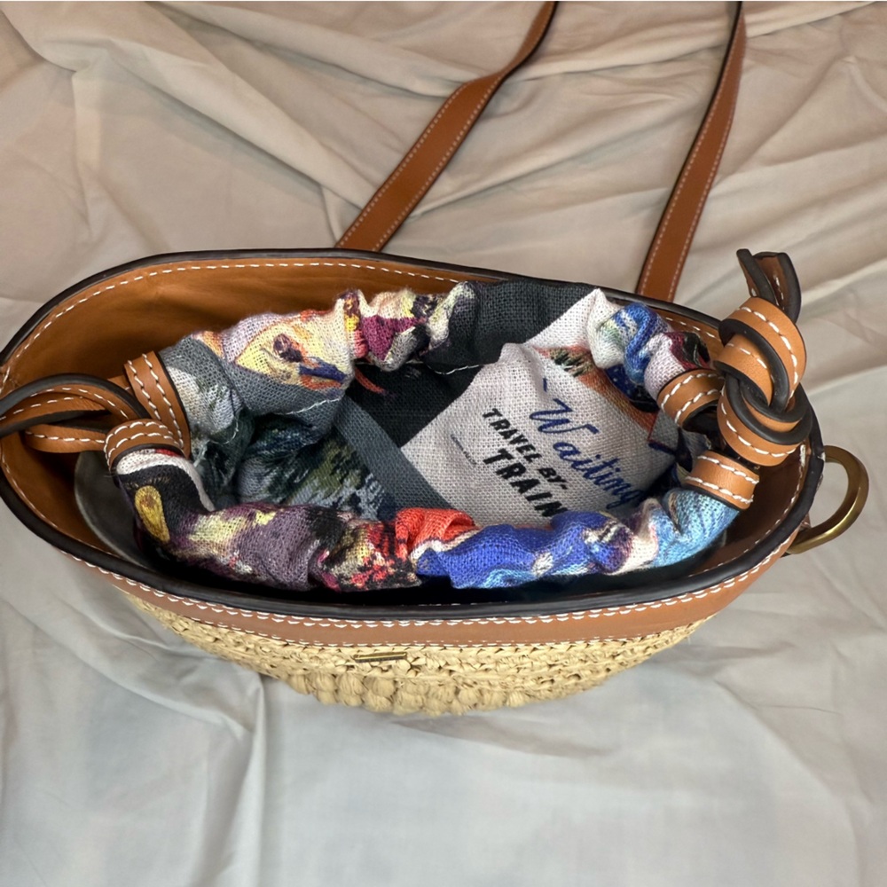 Zimmermann Raffia Bucket Bag - Picture 5 of 9